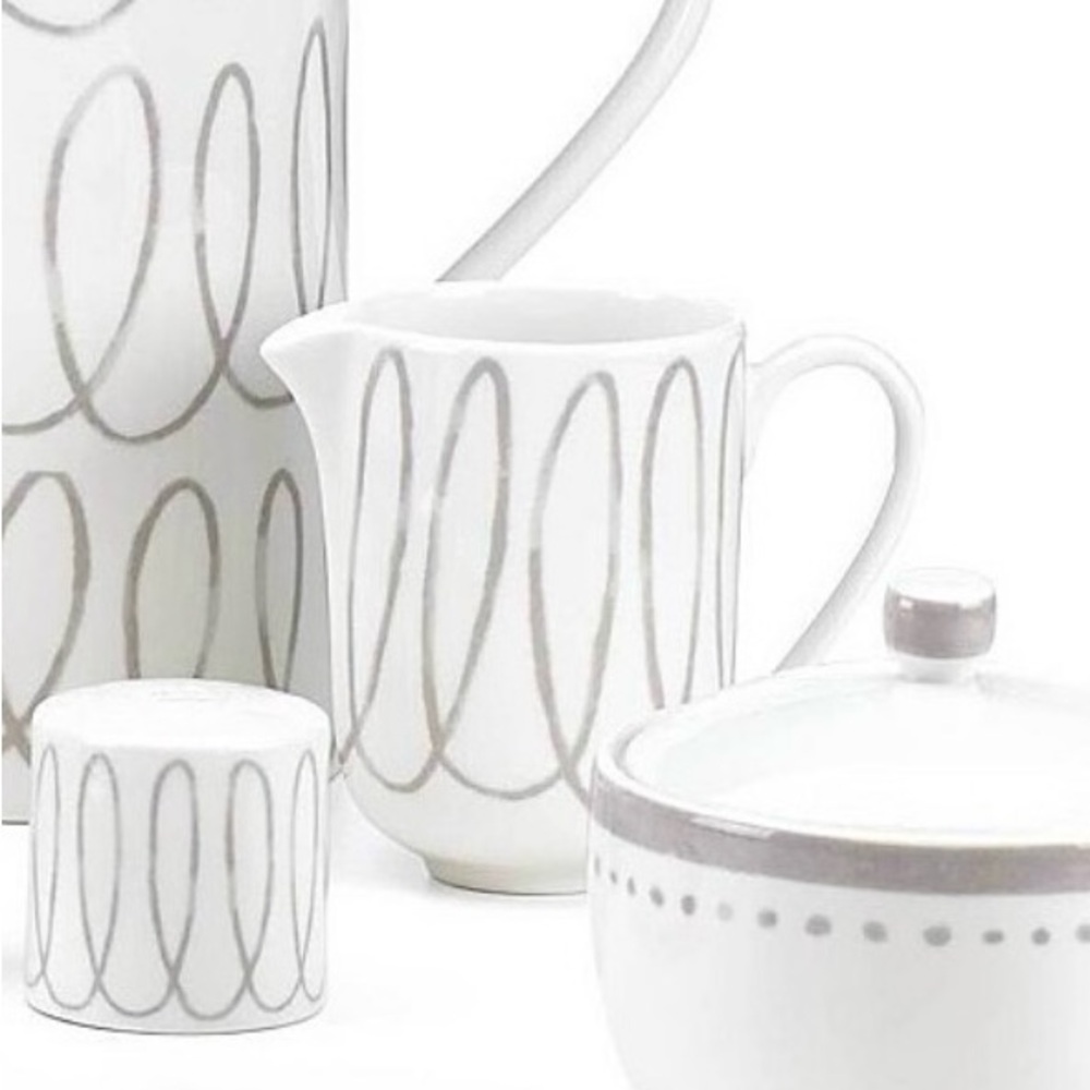 Kate Spade Lenox Charlotte Street Creamer GREY